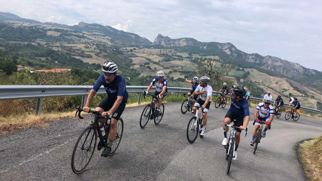 San-Marino avec Bernard Hinault sur les routes du Tour 2024