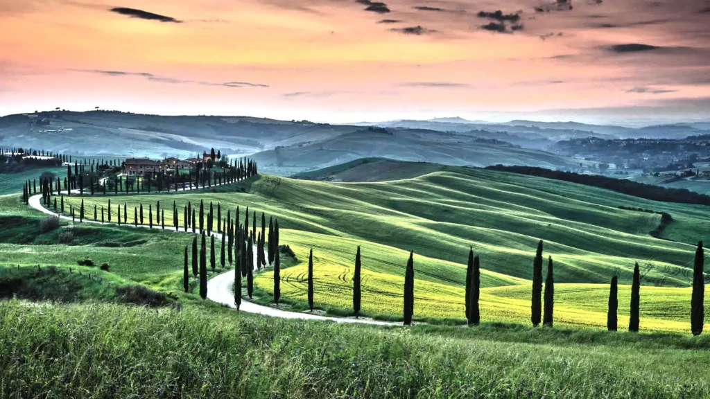 région de Baccoleno en Toscane